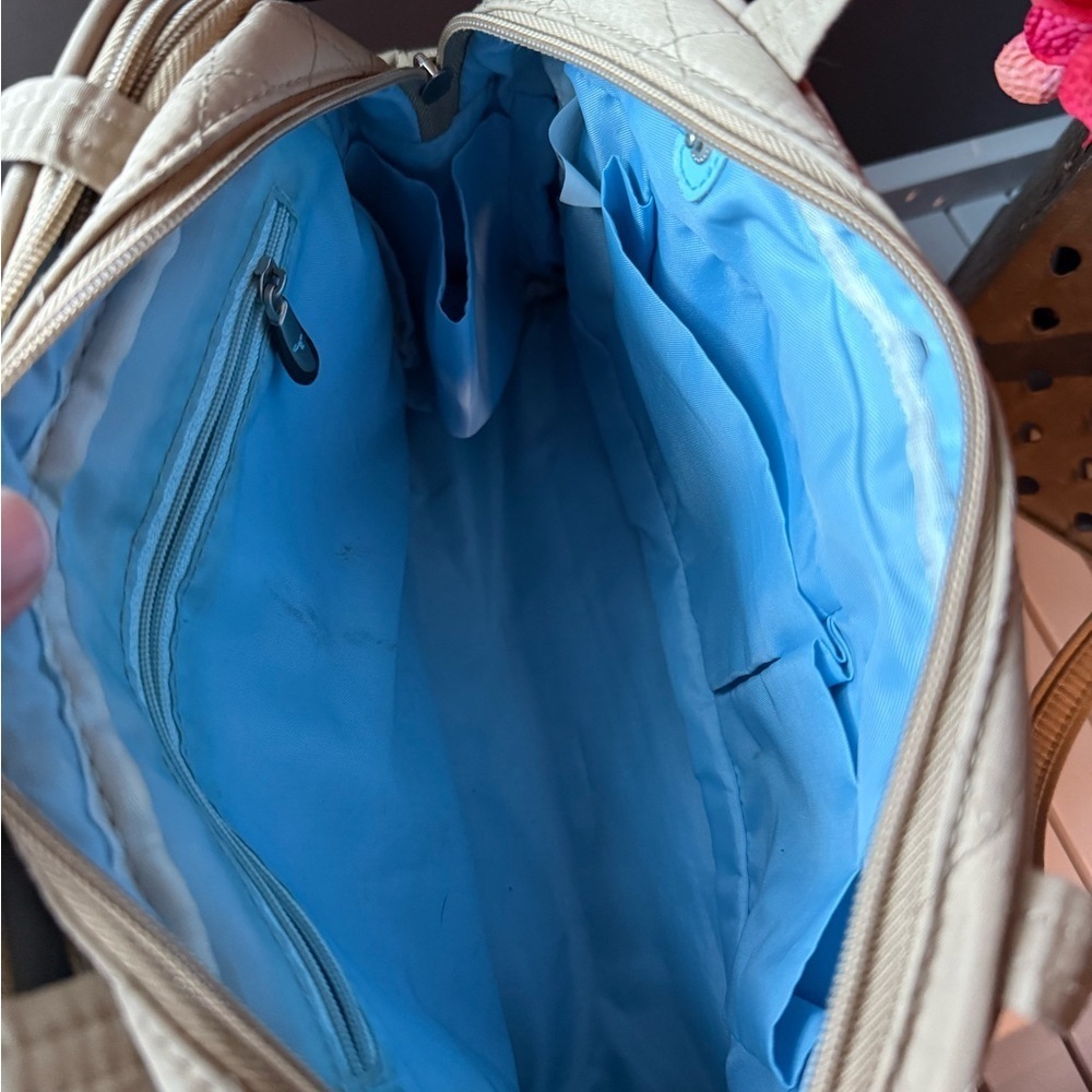 Vintage Quilted travelon shoulder bag - Picture 9 of 12